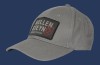 Baseball-Cap 04, Baumwolle, Grey/Darkgrey/Red